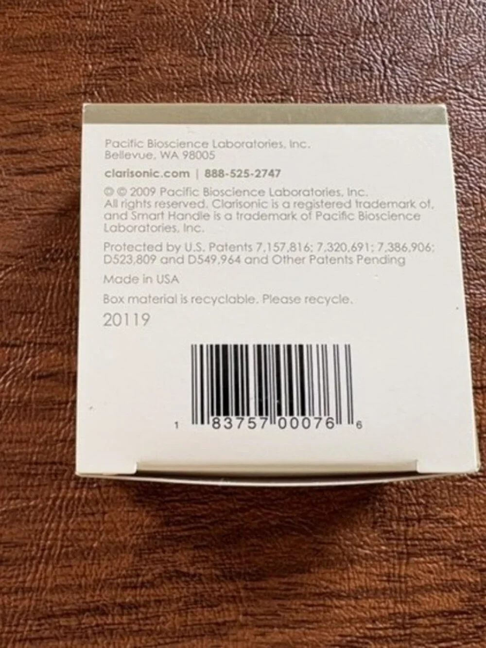 Clarisonic Body Brush Head Replacement and Clarisonic Stand, NEW